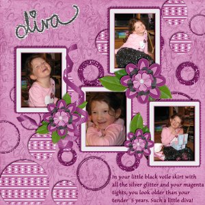 Brush Challenge Sept  (Little Diva)