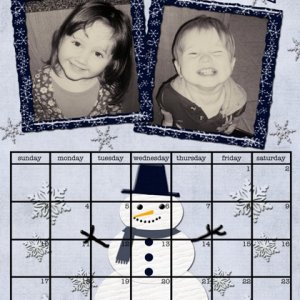 5x7 Jan 2010 Calendar