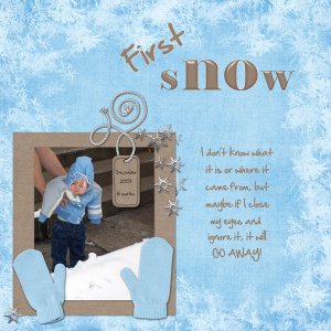 First sNOw