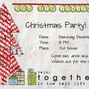 Christmas Party Invite