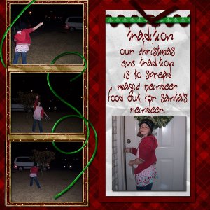 Chritmas Tradition - Reindeer Food