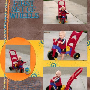 First Set of Wheels