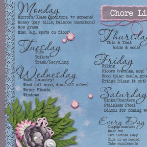 Chore List