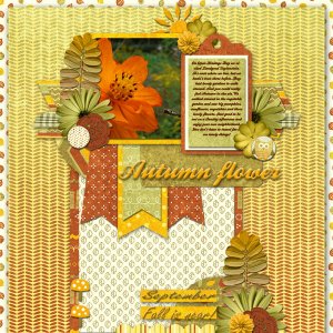 Autumn Flower