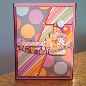 Girly BDay Card
