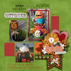 2013 Fall Decorations