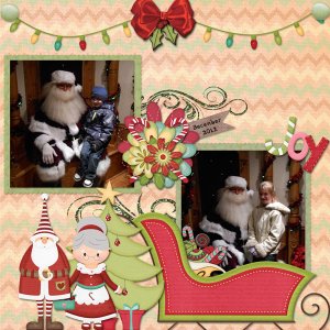 Seeing Santa