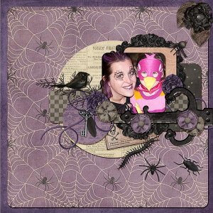 Bird Girl and Spider Woman