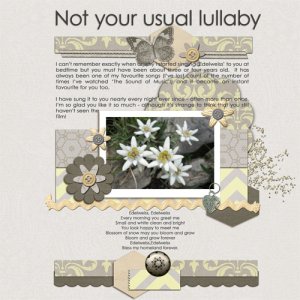 Not your usual lullaby