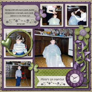 Molly's 1st Haircut