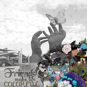 Friends Make Life Colorful