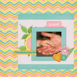 Blue Heart Scraps - Superawesome you + Simply Stated