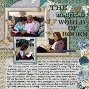 The magical world of books