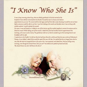 I Know Who She Is.