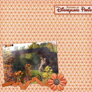 Autumn at Disneyland Paris