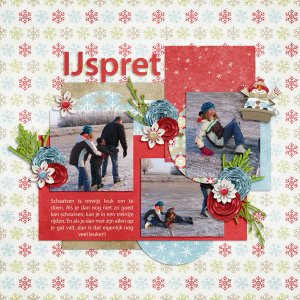 Kathy Winters - Dashing through the snow / Aprilisa Designs - PP55