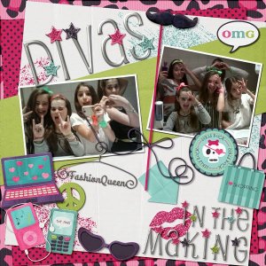 Divas in the making