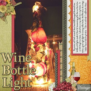 Wine Bottle Light