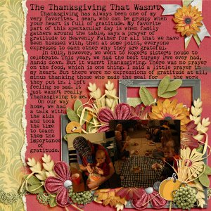Thanksgiving That Wasn't