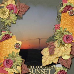 Hill Country Sunset