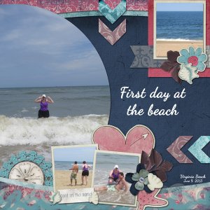 First Day at the Beach