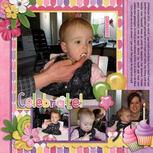 CathyK Designs - Birthday Wishes Girl / Aprilisa Designs - PP49 TP2