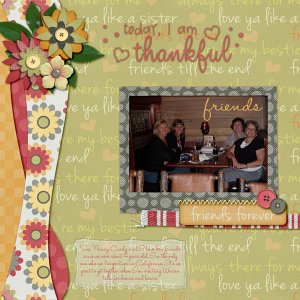 Thankful for Friends