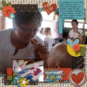 Breakfast with Grandma and Grandpa