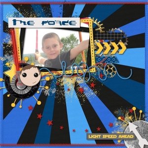 Use The Force by Blue Heart Scraps and Pretty In Green