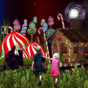 Once upon a time Hansel + Gretel