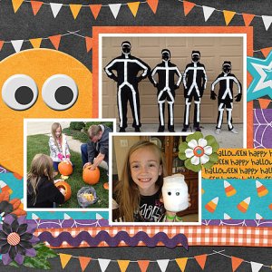 October Calendar Topper