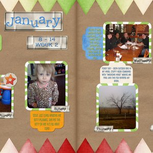 Week 2 double page