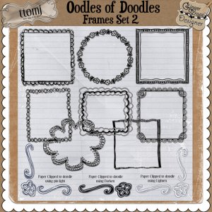 Oodles Of Doodles Frames 2
