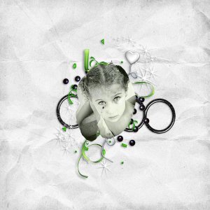 New kit  Une touche de Noir by Digi-Boudinette