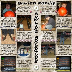 Bowien Family Bowling Adventure