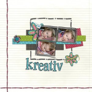 kreativ girl