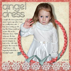 Angel dress