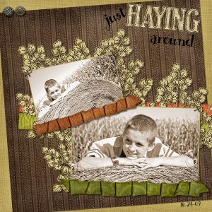 Haying around
