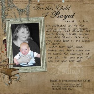 For this Child I prayed II