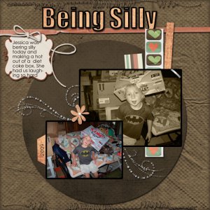 Being silly
