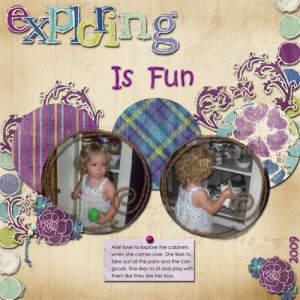 Exploring is fun