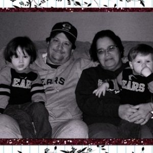 With Grammie + Grampy