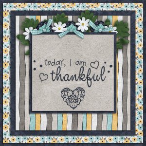 Today I am thankful...