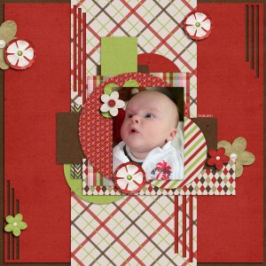 Blue Heart Scraps + Seoul 2 Soul Scraps - Holiday Tails / M+M Desig