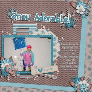 Snow Adorable!
