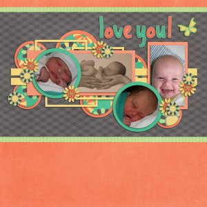 Little Rad Trio - Thanks so much / Seatrout Scraps - GS December Template C