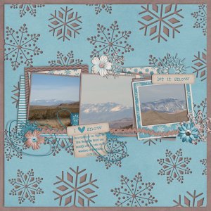 desert snow