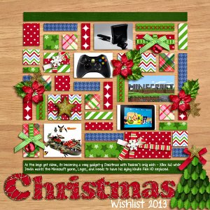 Christmas Wishlist 2013