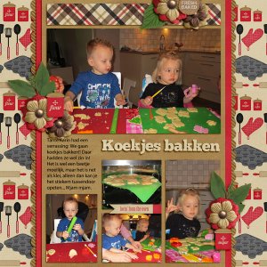 Little Rad Trio - In the kitchen / Aprilisa Designs - PP51 TP3
