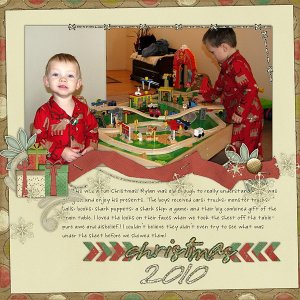 Christmas 2010- left